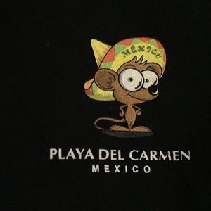 playa del Carmen Mexico mouse shirt
